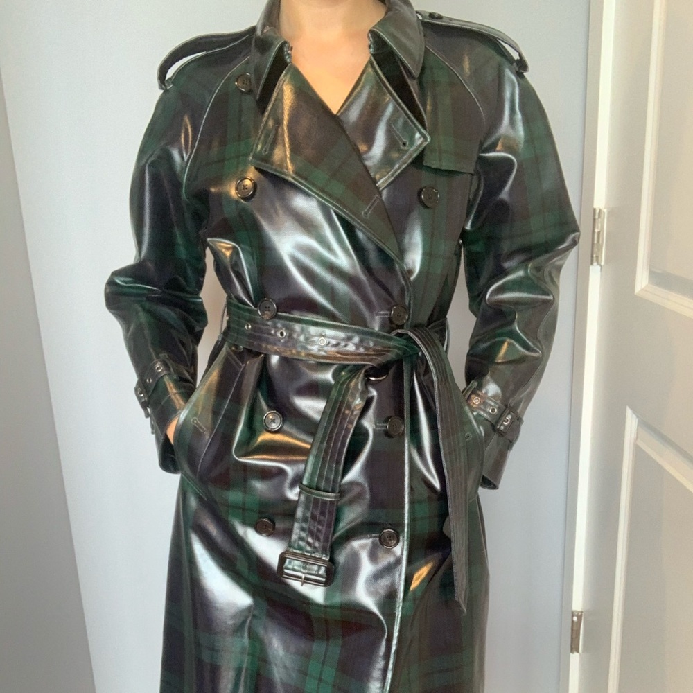 Burberry Laminated trench coat